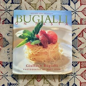 Bugialli on Pasta Giuliano Bugialli Hardcover 2000 Italian Italy Cookbook